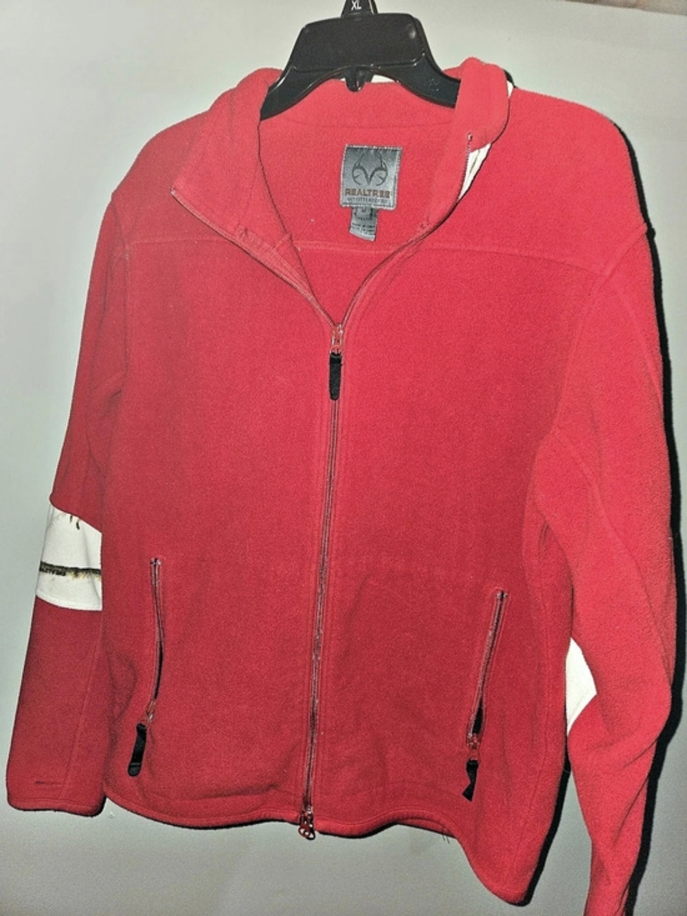 Realtree Red Full-Zip Ski Jacket Size Medium : Unisex